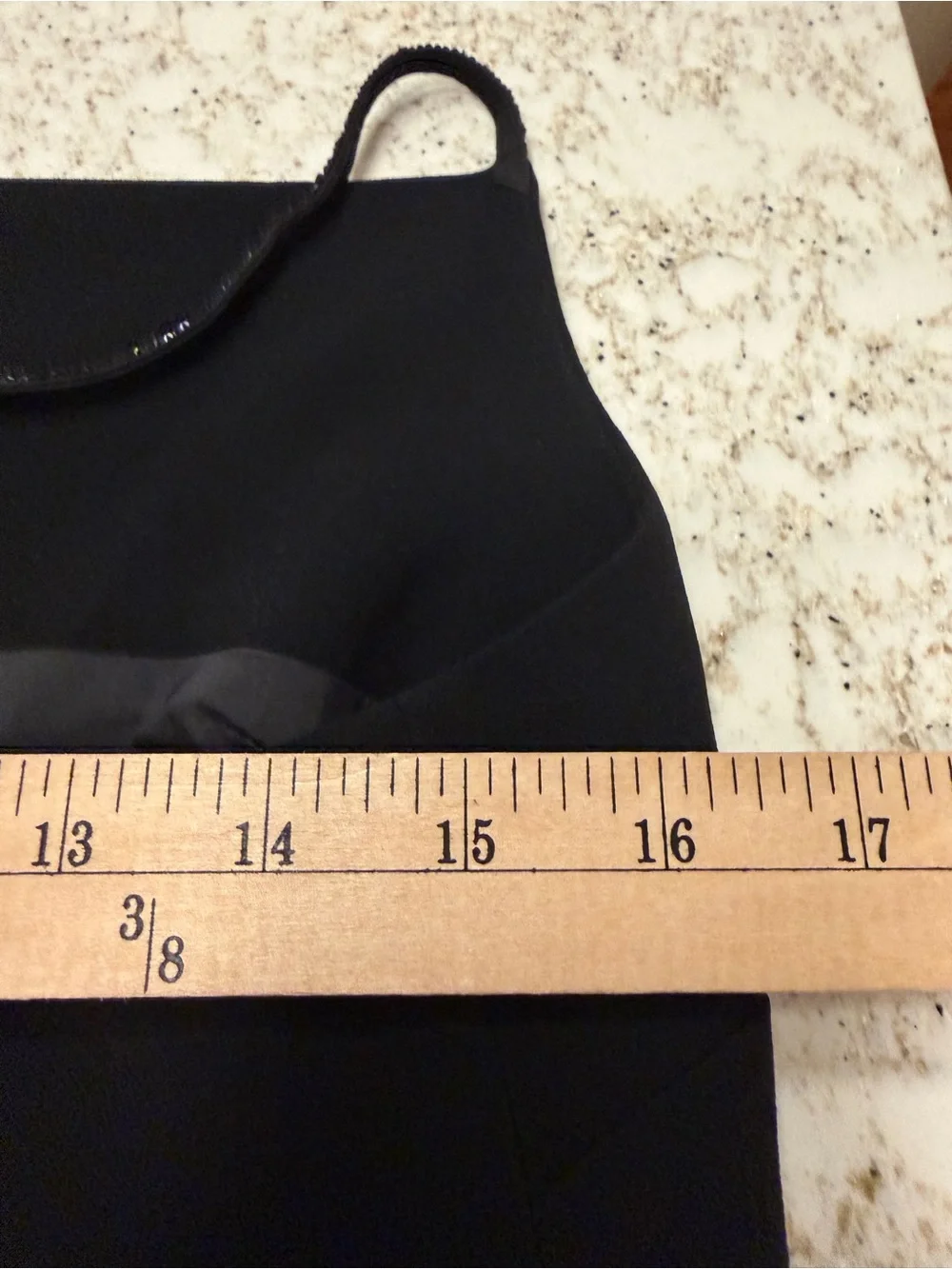 Banana Republic Black Cowl-Neck Satin Midi Slip Dress with Sequin Straps